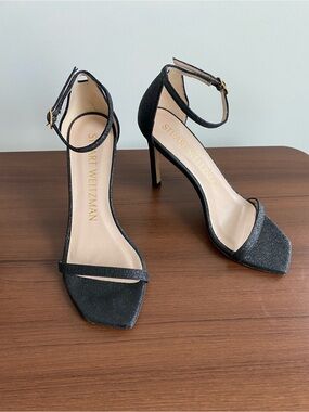 Stuart Weitzman Amelina Nudistsong Strappy Heels